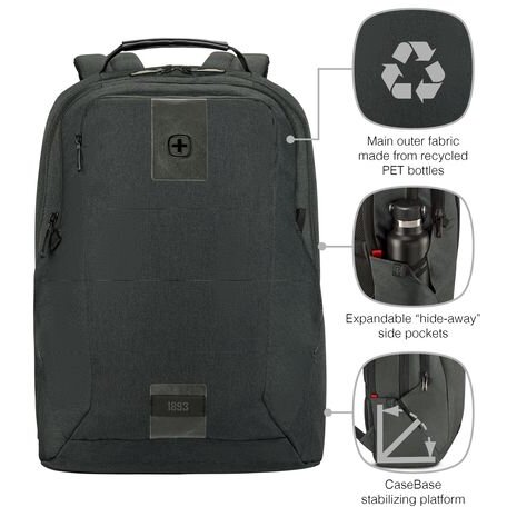 Rucsac MX ECO Professional pentru Laptop Diametru Maxim 16Inch Gri