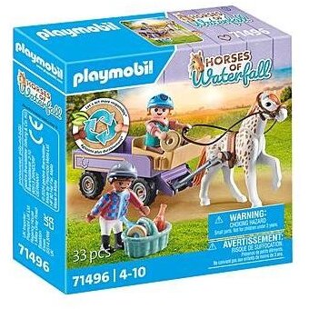 Set Constructie Horses of Waterfall 71496 Pony Carriage