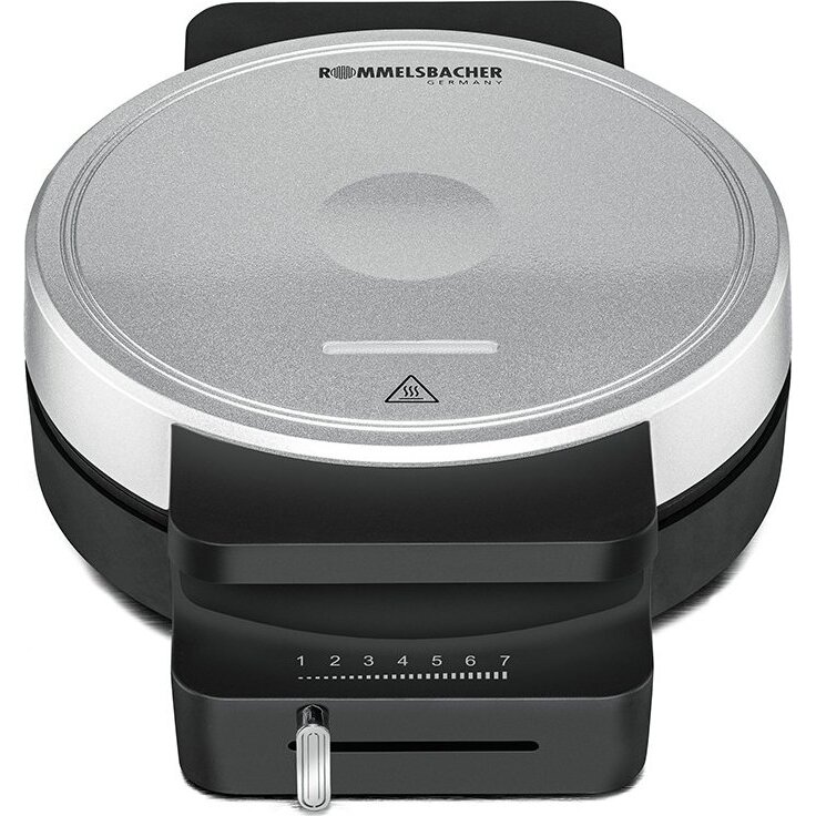 waffle maker WA 850, waffle maker (black/silver)