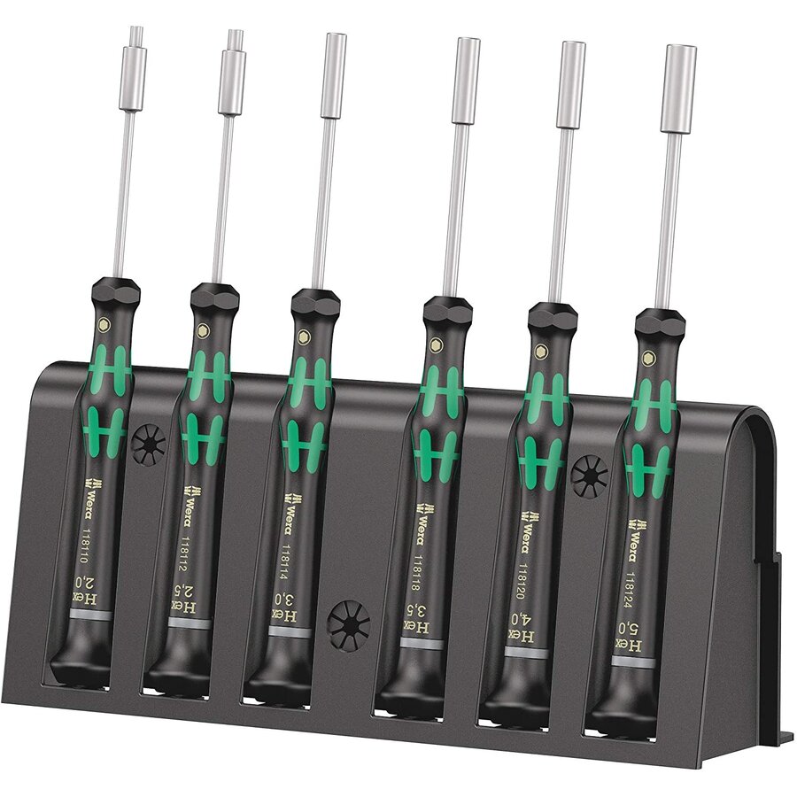 2069/6 Rack - Electronics screwdriver set