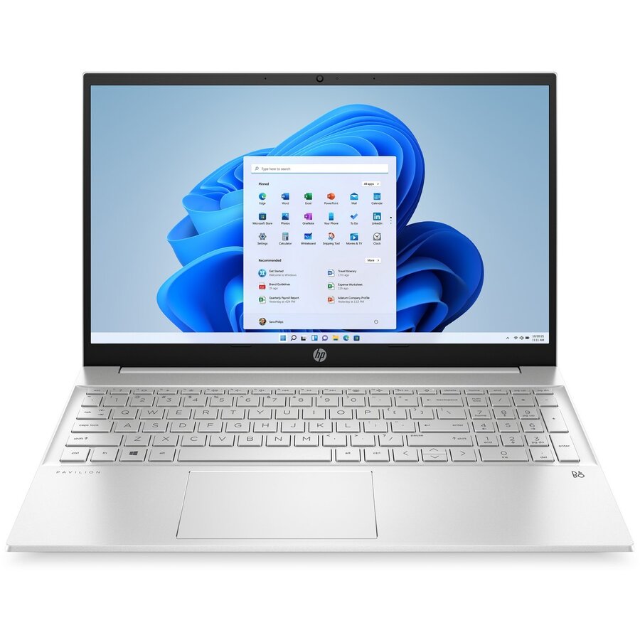 Laptop 15s Fhd 15.6 Inch Amd Ryzen 5 5500u 8gb 512gb Ssd Windows 11 Home Silver