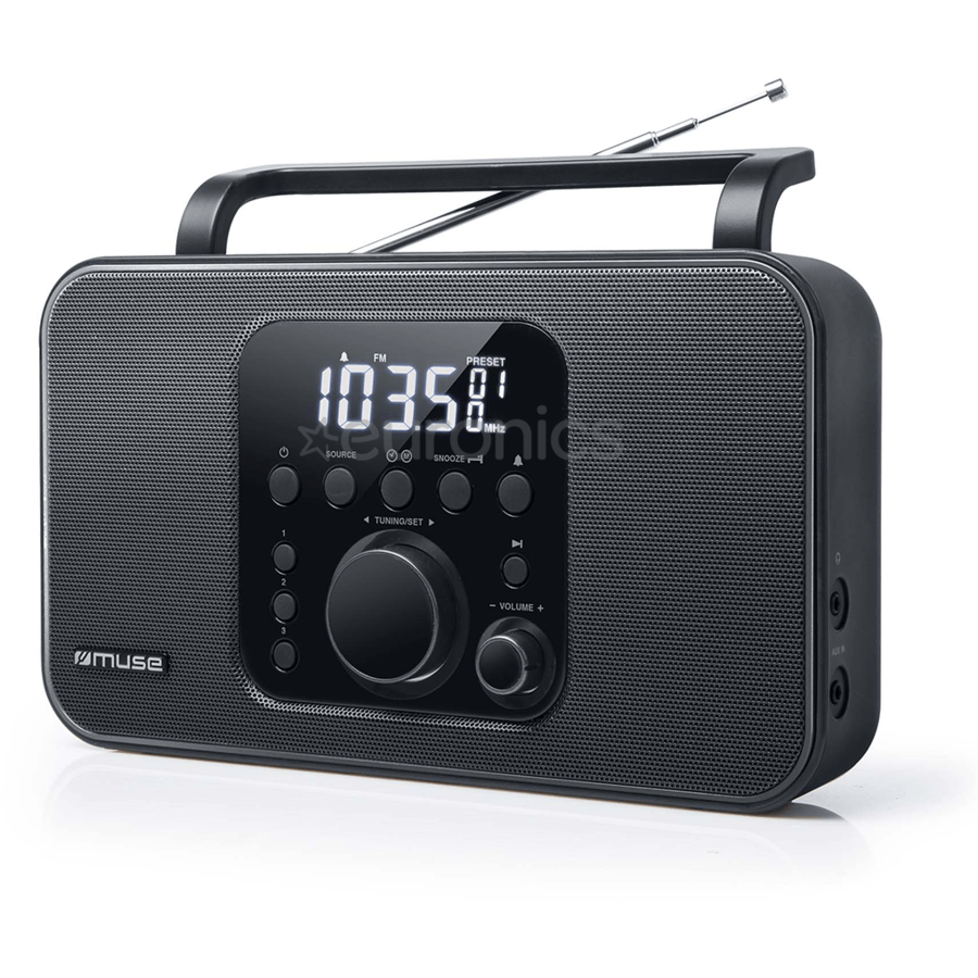 Radio Portabil M-091 R Negru