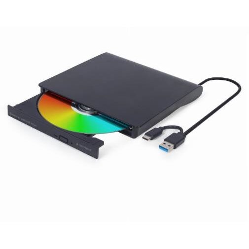 DVD-RW Extern DVD-USB-03 Interfata USB-C 3.1 Negru