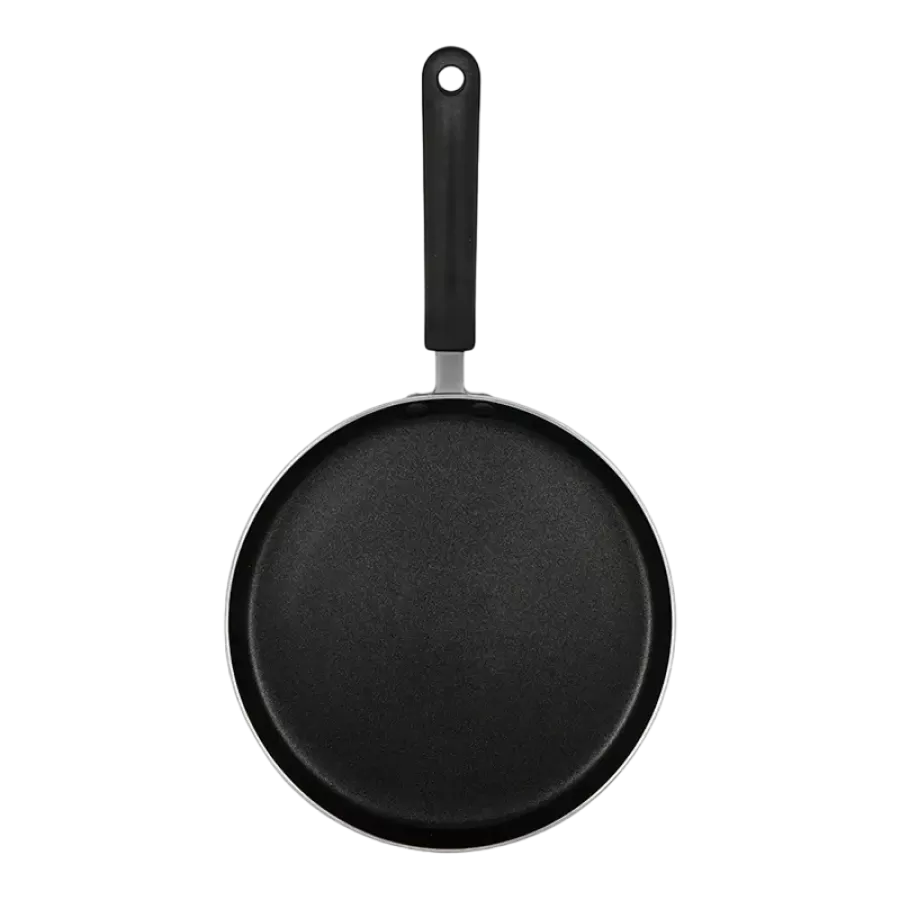 Tigaie Pentru Clătite Rondell RDA-1409 24x1.9cm cu Spatula Negru