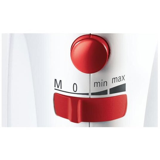 Mixer de Mână Bosch MFQP1000 2x Trepte 300W Roșu-Alb — imaginea 2