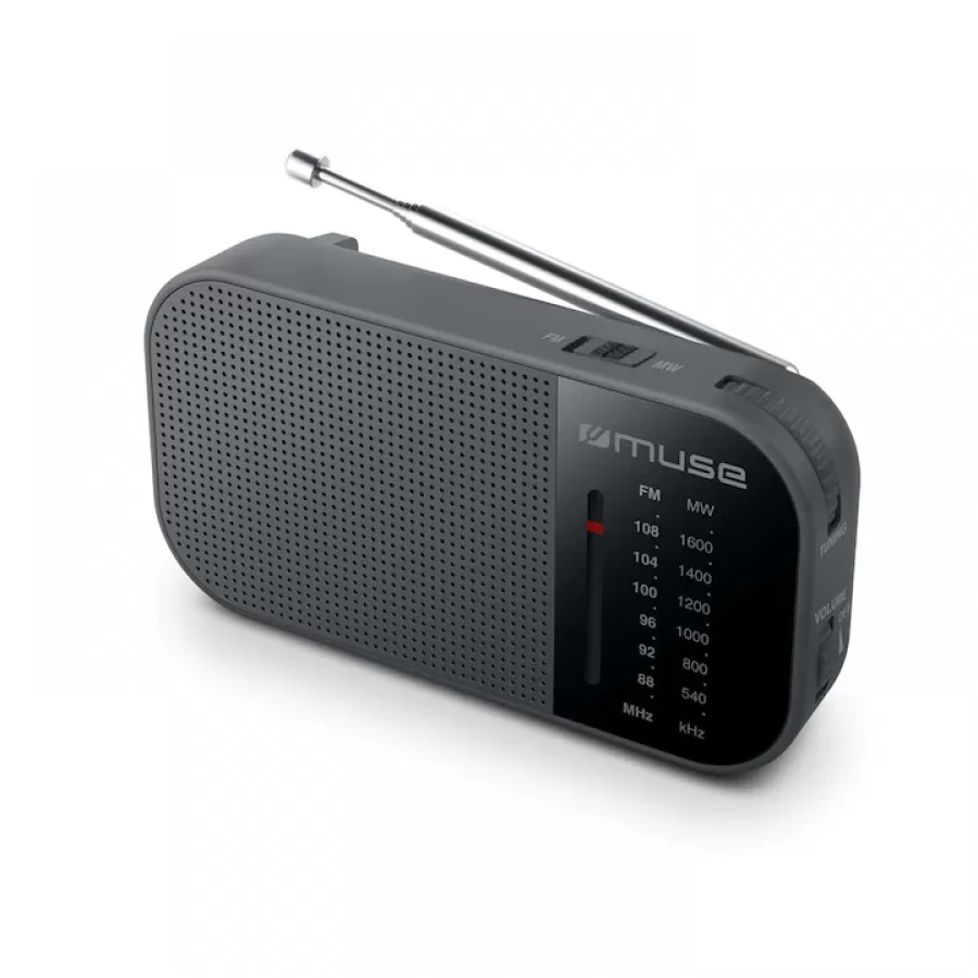 Radio Portabil Muse M-025R Fm/Mw Negru