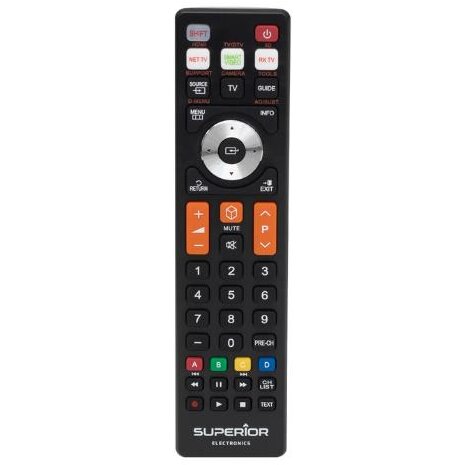 Telecomanda Universală Superior Compatibilă Televizoare Samsung Bateriile (2 x AAA) Neincluse Negru