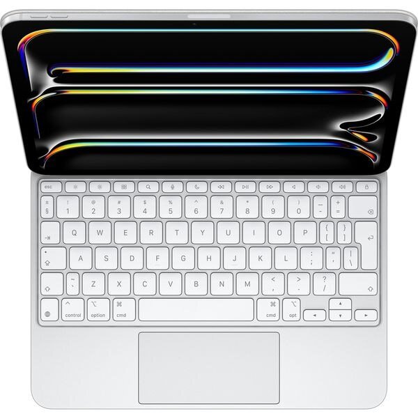 Accesoriu Tableta Magic Keyboard for iPad Pro 11 inch (M4) - english (USA) - white - imagine 3