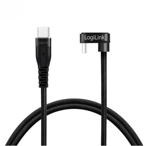 Cablu de Date / Incarcare pentru Smartphone USB 2.0 Type-C (T) la USB 2.0 Type-C (T) la 180 Grade 2 x Ecranat Aluminiu 2M Negru