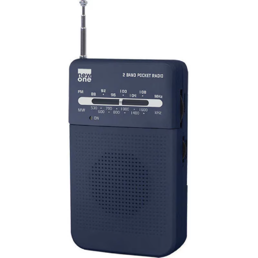 Radio Portabil R206 FM/MW Albastru