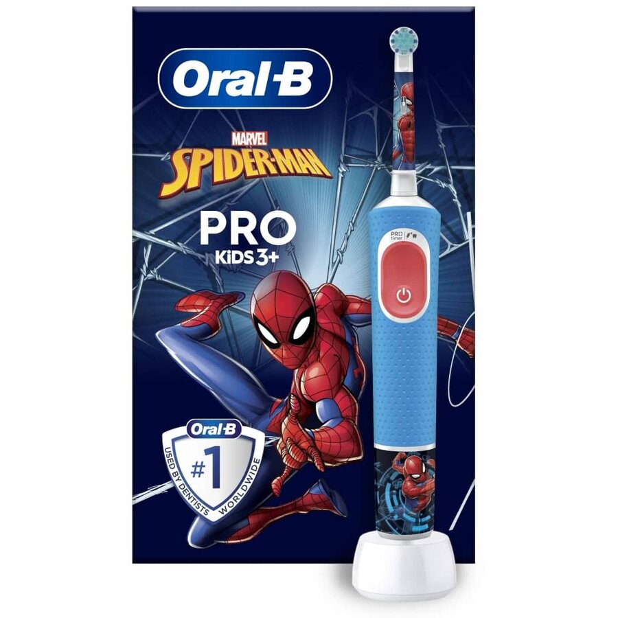Periuta Electrica Vitality PRO Kids Spiderman Blue