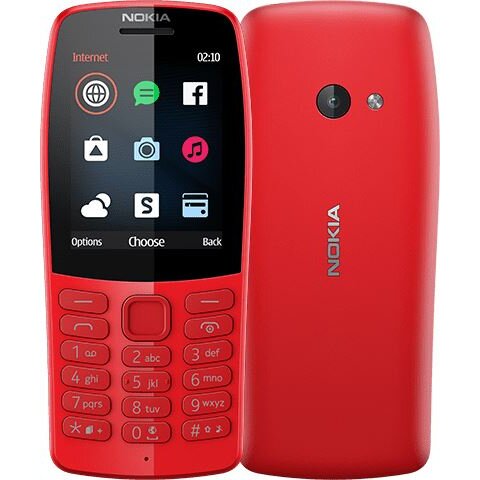Telefon Mobil 210 Dual Sim Red