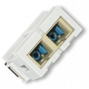 Adaptor N205.619  FO Multimode SC Snap-in LANmark Duplex Aqua