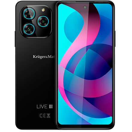Smartphone Kruger&Matz 6GB 128GB LIVE 11 Negru