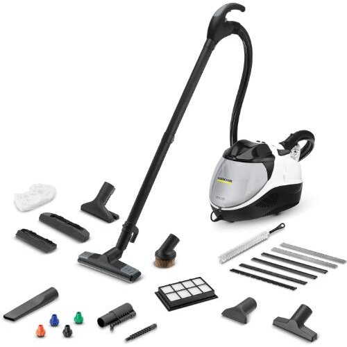 Aspirator cu Abur Karcher SV 7 0.5L 2200W Negru/Alb