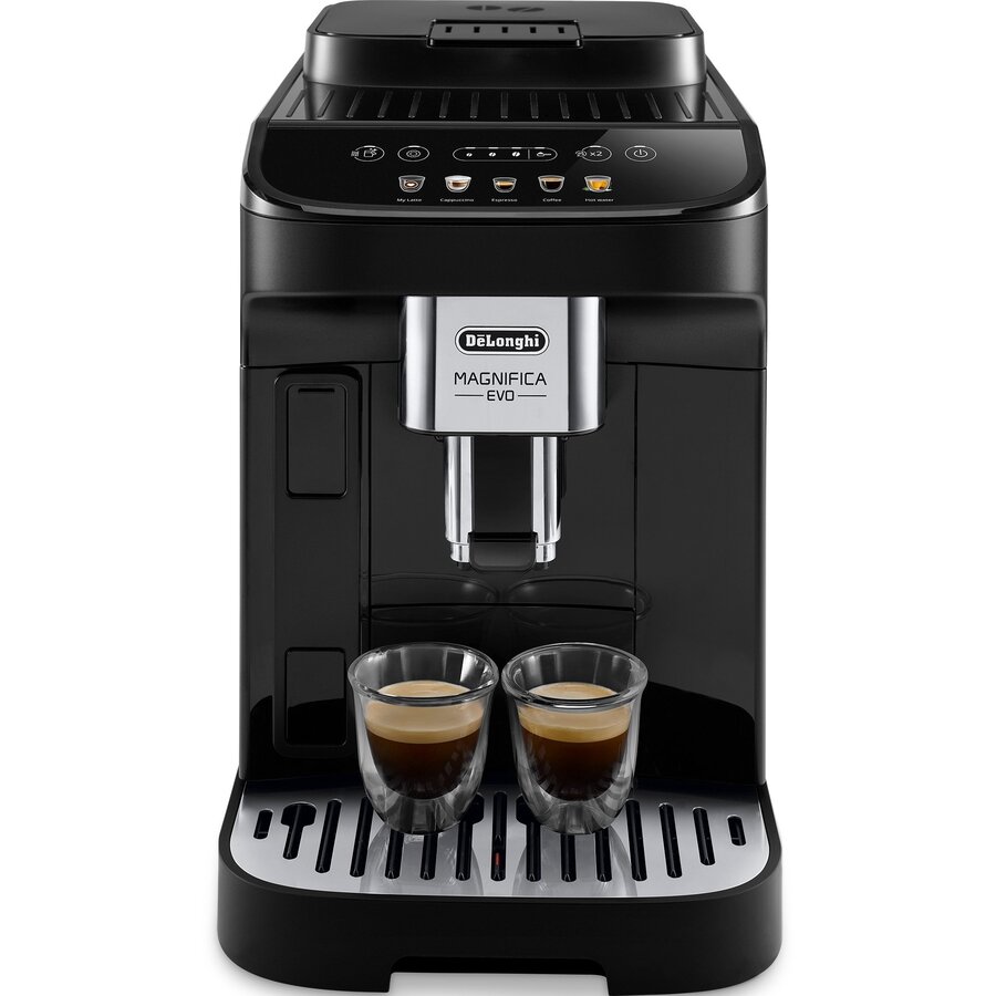 Espressor Cafea Automat ECAM290.61.B Magnifica Evo 1.8L Sistem LatteCrema Rasnita cu 13 Setari 1450W Negru