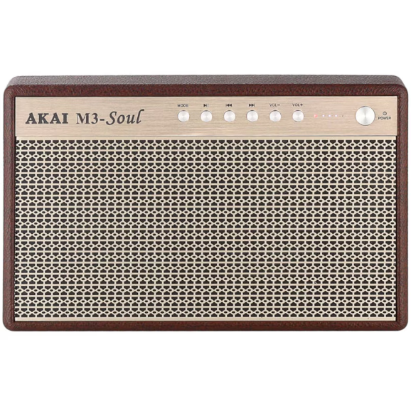 Boxa Portabila Retro 20W Bluetooth Maro