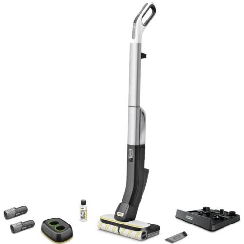 Aspirator Vertical cu Mop FC 4-4 Stick Vacuum Dry&Wet Argintiu/Negru