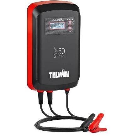 Redresor Auto Telwin Pulse 50 EVO 230V 12V/24V Negru