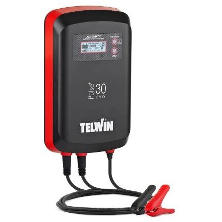 Redresor Auto Telwin Pulse 30 EVO 230V 12V/24V Negru
