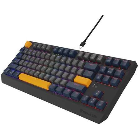 Tastatura Genesis Thor 230 TKL Negative RGB Outemu Panda Naval Blue ...