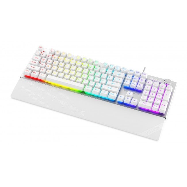 Tastatura Frost Silver-White RGB Gaming