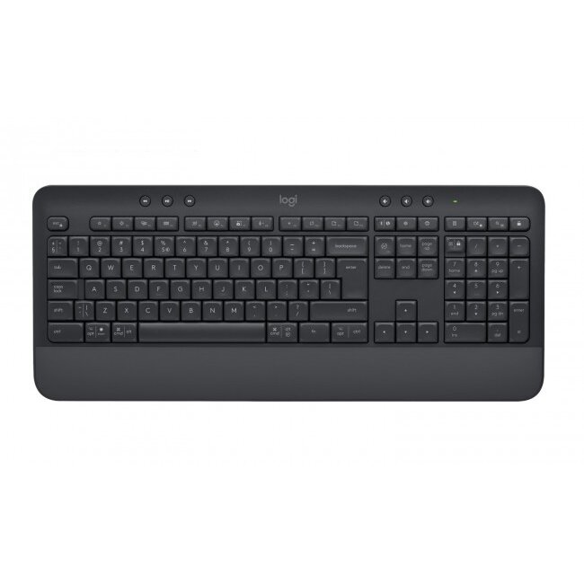 Tastatura Signature K650 USB Wireless  US  Raza 10m Negru