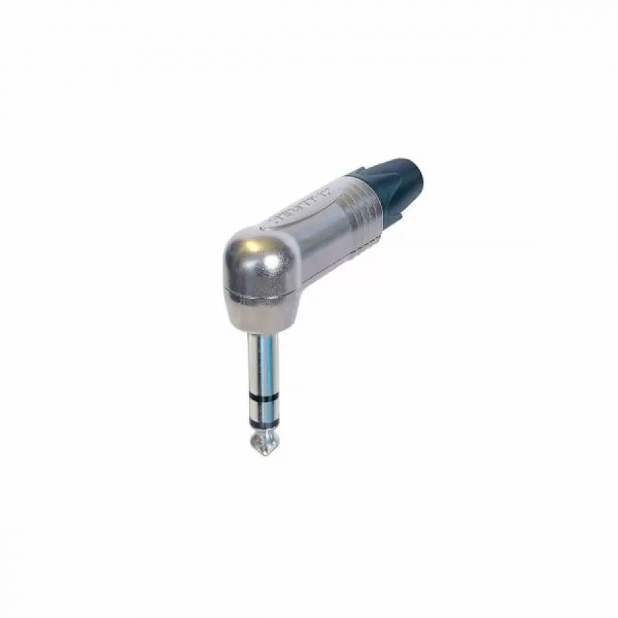 Conector Jack 6.35mm Stereo Tata In Unghi De 90grade Neutrik