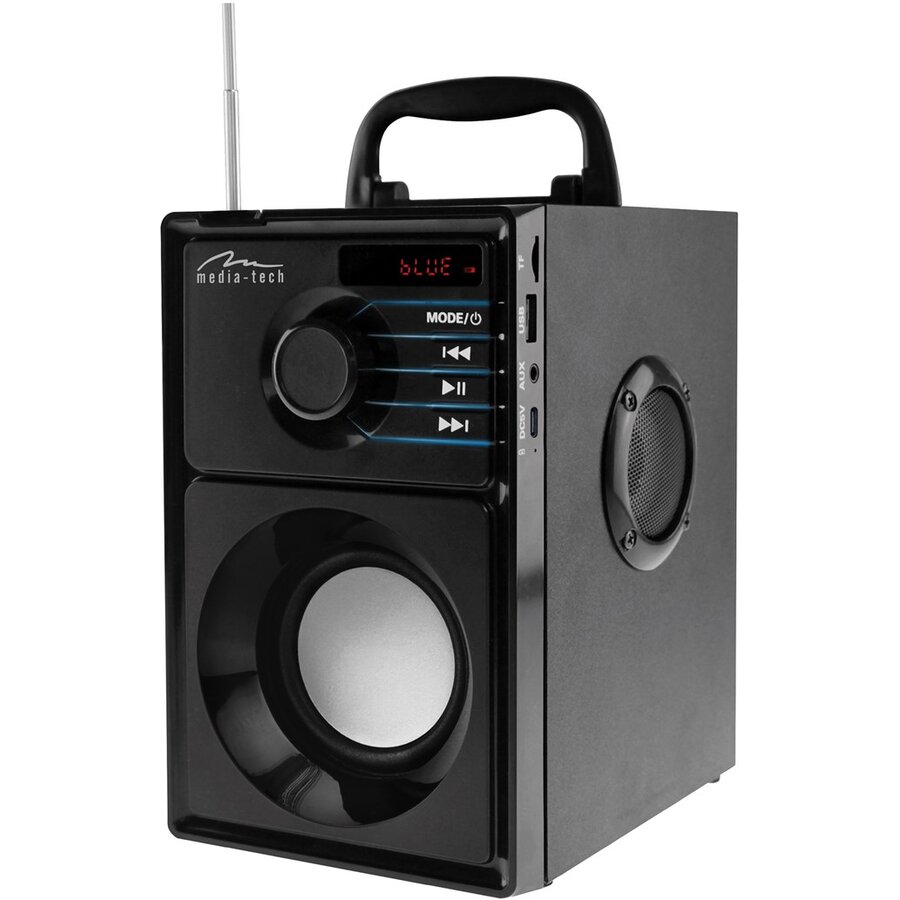 Boxa Portabila BOOMBOX 15W Stereo Bluetooth Negru