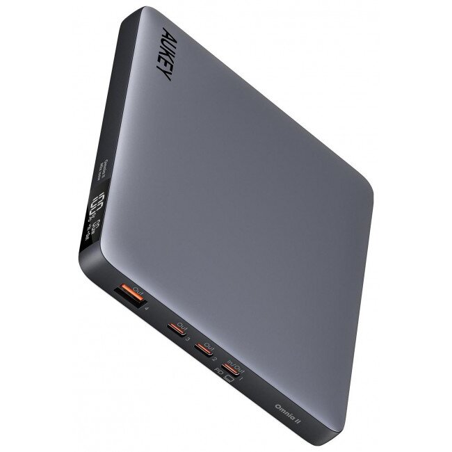 Baterie Externa 100W 20000mAh 1xUSB-A 3xUSB-C PD 3.0 Gri