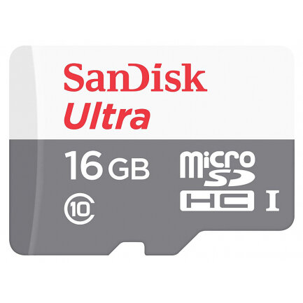 Card microSDHC Ultra 16Gb Clasa 10 / UHS-1 U1 SDSQUNS-016G-GN3MN