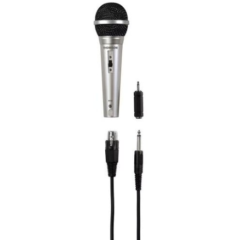 Microfon M151 Dynamic pentru Karaoke XLR Plug Argintiu/Negru