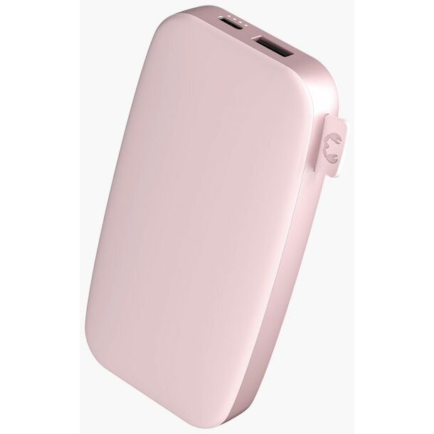 Baterie Externa 12000mAh USB-C Incarcare Ultra Rapida 20W PD Smokey Pink