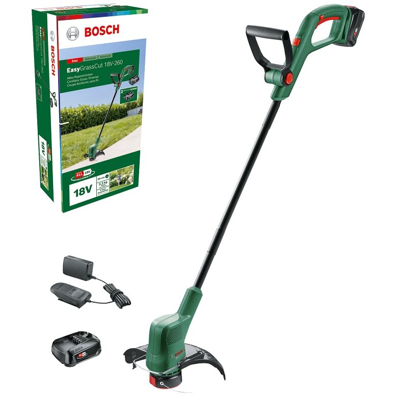 Trimmer De Gazon 06008C1C03 EasyGrassCut 18-26 Cu Accesorii Incluse Verde