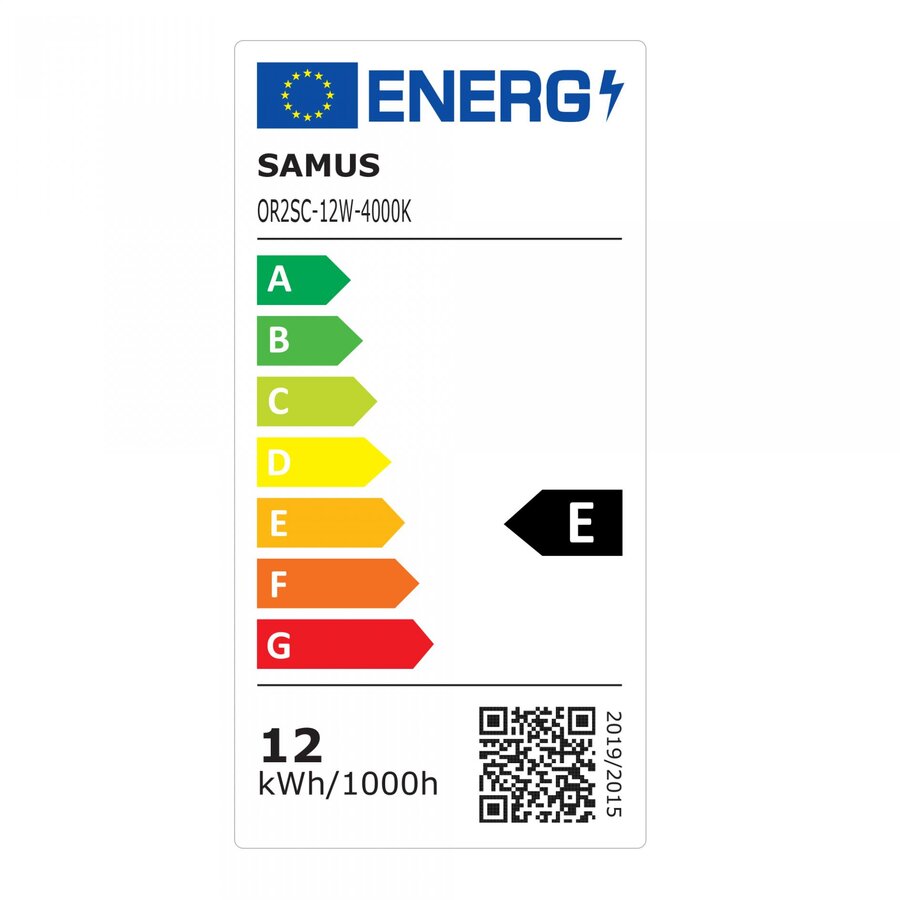 Plafonieră Led Samus OR2SC-12W-4000K 26.5Cm 840Lm Alb — imaginea 4