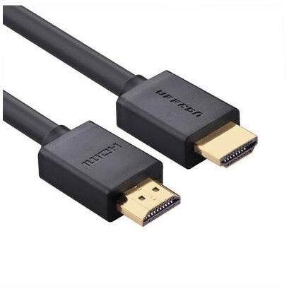 Cablu Video Ugreen HDMI (T) La HDMI (T) Rezoluție Maximă 4K UHD (3840 x 2160) La 60Hz Conectori Auriti 15m Negru