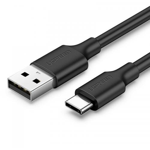 Cablu De Date Si Alimentare Fast Charging Pentru Smartphone USB La USB Type-C 3A Nickel Plating PVC 1m Negru