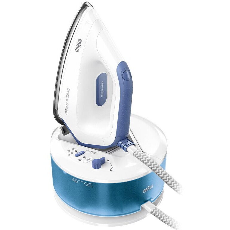 Statie De Calcat Carestyle IS2143BL 2400W 6Bari Talpa FreeGlide 3D Alb/Albastru