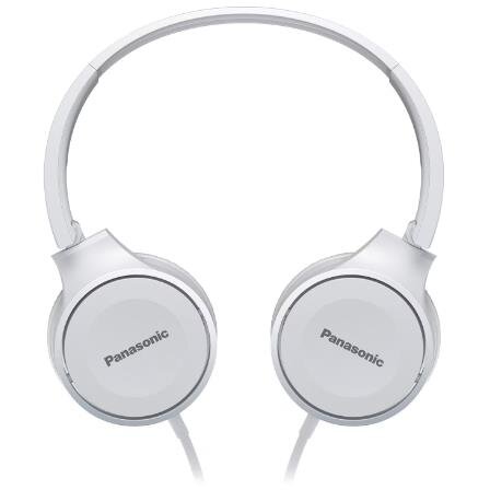 Căști Audio Panasonic RP-HF100ME-W On Ear Pliabile cu Fir Microfon Alb — imaginea 2