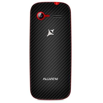 Telefon mobil Allview L802 Dual SIM 2G Bluetooth Radio Negru/Rosu