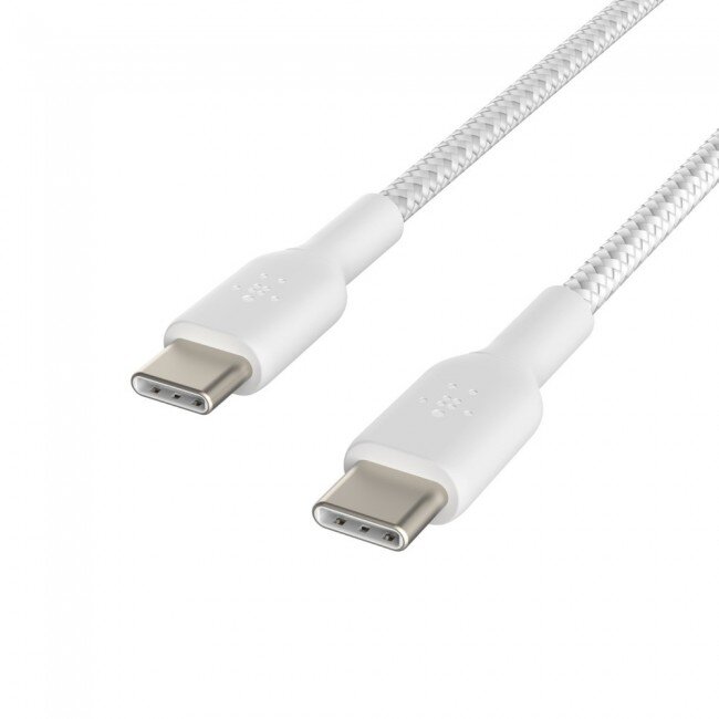 Cablu Date Fast Charging USB-C-USB-C 100cm Alb