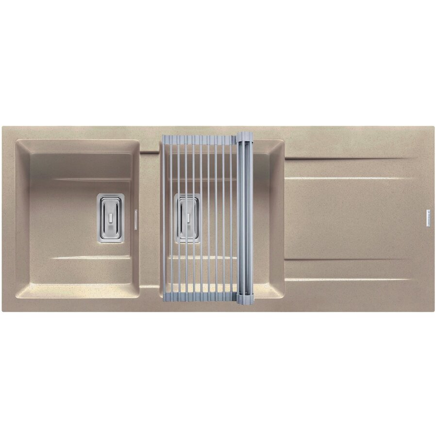 Set Chiuveta Granit + Suport multifunctional ROLL UP KARTESIO 116x50 2B 1D Beige