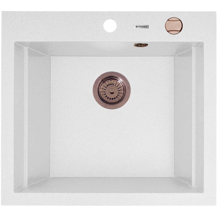 Chiuveta Bucatarie SIROS 57x51.5 1B White Copper