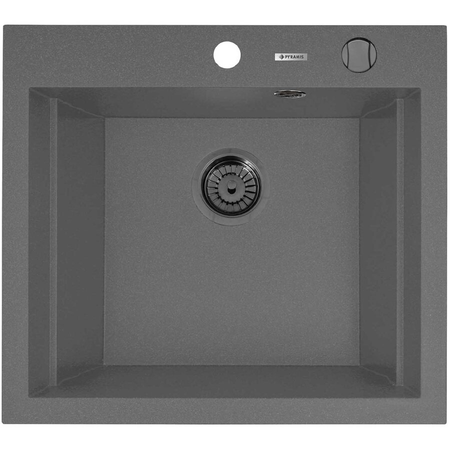 Chiuveta Bucatarie SIROS 57x51.5 1B Grey Gun Metal