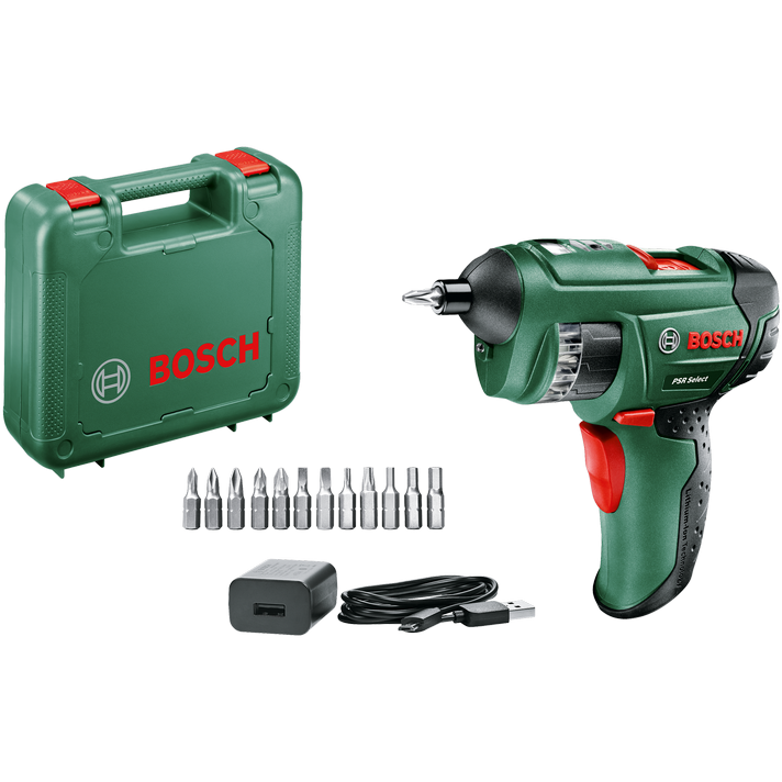 Surubelnita 0603977021 Cu Acumulator Litiu-Ion PSR Select Verde