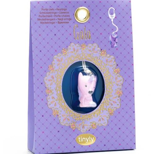 Figurina Gala Tip Breloc cu Pandativ Colectia Tinyly Violet