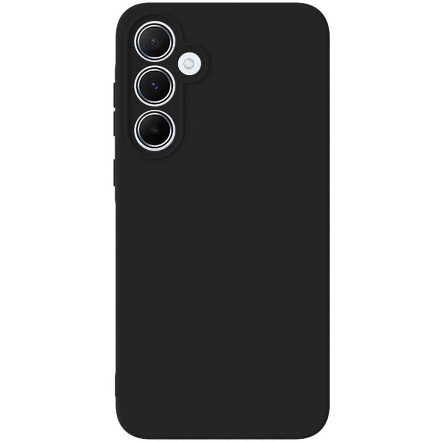 Husa Lemontti Silicon Soft Slim pentru Samsung Galaxy A55 Negru