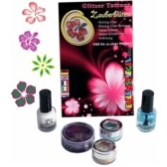 Set Tatuaje Temporare ST730560EULGT Germane (Glitter Tattoos) Magical Flowers