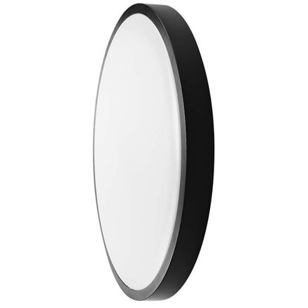 Plafonieră V-Tac LED 18W IP44 Senzor 4000K Alb Neutru - Negru