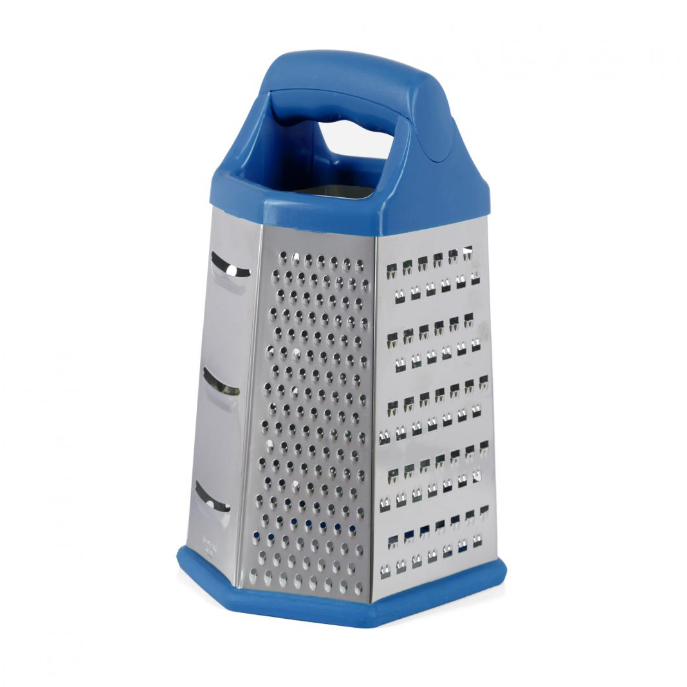 RAZATOARE 6 LATURI,14X12X23 CM, ALBASTRU - imagine 2